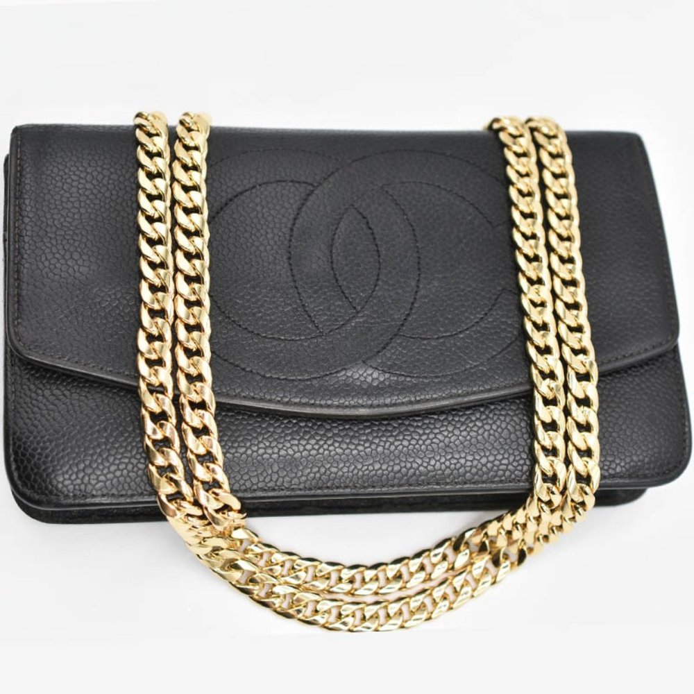 Luxury Gold High Polish Handbag Chain - Picture 10 of 13